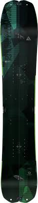 A splitboard is normally wider under foot, therefore it has more 'seal skin' in contact with the snow which means more grip, and more grip means you can go straight up steeper stuff. Nitro Doppleganger Splitboard 22 Split Board Leicht Steif