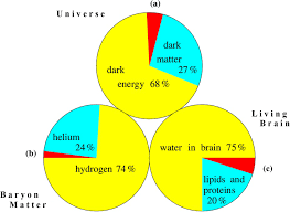 Universe: a percent content of the dark energy, dark matter, and ...