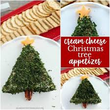 65 easy christmas appetizers to kick off your holiday feast this year serve up these tasty, elegant holiday appetizers for the perfect starter to the a party just isn't a party without a melty and cheesy dip. Cream Cheese Christmas Tree Appetizer Shaken Together