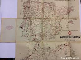 ¿quieres viajar a marruecos desde portugal? Mapa Itinerario De Espana Portugal Y Marruecos Comprar Mapas Contemporaneos En Todocoleccion 97759334