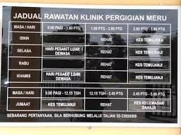 Klinik pergigian syafeera®, cheras, selangor. Info Jadual Rawatan Kampung Meru Klang Selangor Facebook