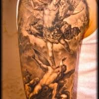 We did not find results for: Angel With A Sword And Demons Tattoo On Half Sleeve Tattooimages Biz