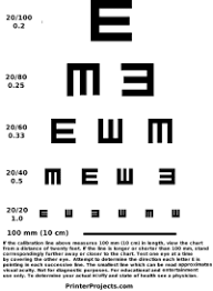 54 True To Life Free Printable Tumbling E Eye Chart