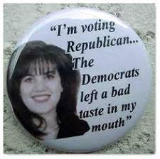 Monica Lewinsky on Pinterest | Megyn Kelly, Political Cartoons and ... via Relatably.com
