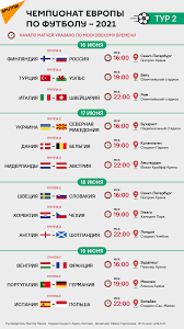 Maybe you would like to learn more about one of these? Chempionat Evropy Po Futbolu 2020 Raspisanie Vtorogo Tura