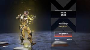 On a revenger, to unlock it. This Week Apex Legends Store Legendary Item Features Mirage Bloodhound And Wraith Skins Gamingph Com