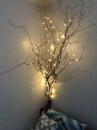 Bring Your Curly Willow Back To Life I Took A Few Large Branches From My Tree And Put Some Small Lights Lighting Inspiration Decor Indoor Outdoor Lighting