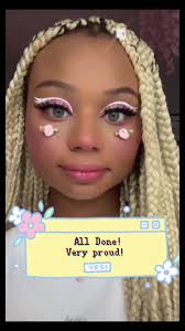 #colourpop sent me some things so let’s play in makeup! here’s the look i  did the other day :)) #makeuptutorial #angelmakeup #angelicmakeup #cosplay  #fyp