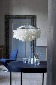 verpan fun 10dm pendant shell chandelier copper lamps pantone
