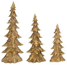 Gold Christmas Tree Tablescape Design Idea