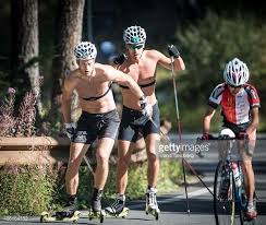 Tarjei Boe And Emil Hegle Svendsen Of Norway During Training Session Picture Id486164152 594 501 Biathlon Skiing Norway