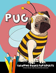 Pypus is now on the social networks, follow him and get latest free coloring pages and much more. Pug Coloring Book Dog Coloring Book Stress Relieving Unique Design For Adults Rocket Publishing 9781983202919 Amazon Com Books
