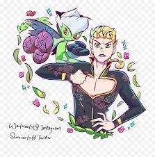 Fanart A Friend And I Drew Giorno His Pokemon Companion Jojo Crazy Diamond Requiem Png Free Transparent Png Images Pngaaa Com Anime, jojo's bizarre adventure, giorno giovanna, golden experience requiem. jojo crazy diamond requiem png