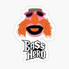 Muppets Bass Hero Sticker