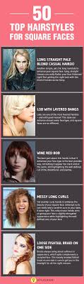 50 Top Hairstyles For Square Faces Square Face Hairstyles Hair Styles Cool Hairstyles