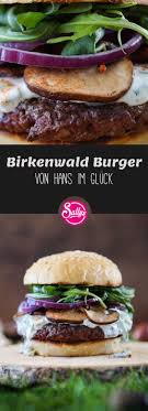 Birkenwald Burger Von Hans Im Gluck Mit Champignons Und Schnittlauchsosse Essen Und Trinken Burger Brotchen Burger Sosse Selber Machen