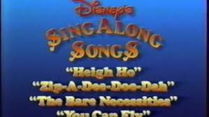 Closing To Disney S Sing Along Songs You Can Fly 1990 Vhs Youtube