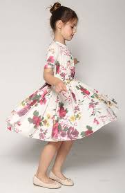 Spring Flower Girl Dress Floral Print Bridesmaid Girls Dress Gift For Her Wholesale Gown Shower Matching Gir Floral Print Dress Dress Gift Flower Girl Dresses