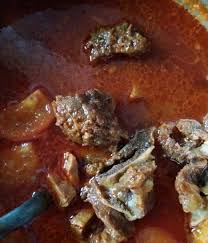 Resepi asal guna daging tetel, tapi che nom tukar dengan ayam. Resepi Asam Pedas Daging Original Melaka