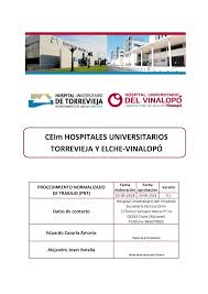 CEIm HOSPITALES UNIVERSITARIOS TORREVIEJA Y ELCHE-VINALOPÓ