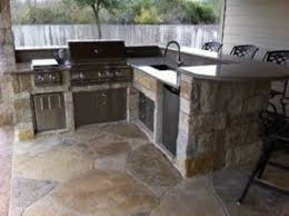 The most common outdoor kitchen cabinet material is metal. Outdoor Kitchens Tips From A Kitchen Cabinet Shop