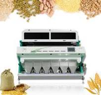 RGB CCD 6 Chutes Soybean Color Sorting Machine Soya Bean ...
