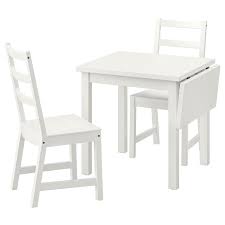 Nordviken Nordviken Tisch Und 2 Stuhle Weiss Weiss Ikea Osterreich Small Kitchen Tables Chair Ikea