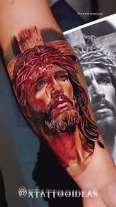 Tatuador : @Enzo.ink.tattoo 🥇 #jesus #jesuslovesyou #tattoo #tattoos ...