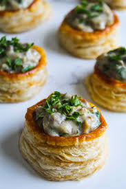 Mushroom Vol Au Vent Recipe In 2020 Vol Au Vent Stuffed Mushrooms Food