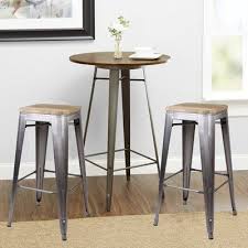 Williston Forge Johannes 30 Bar Stool Wayfair Round Pub Table Pub Table Sets Pub Table