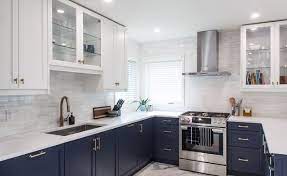 Check spelling or type a new query. Ikea Retrofit Blue And White Canyon Doors Minimalistisch Kuche Toronto Von Allstyle Cabinet Doors Houzz