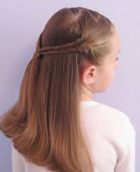 Easy to manage and cute looking. Beauty Hairstyle Easy Hairstyles For Kids With Long Hair