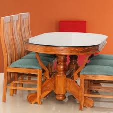 The dining room in this villa has all the contemporary trappings. Dining Table 6 Seater Online Kerala Archives Lucas Industries