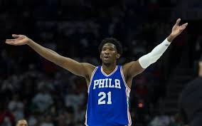 Kawhi leonard (foot) will suit up against the nuggets on saturday. Nba Mit Philadelphia 76ers Joel Embiid Toronto Raptors Kawhi Leonard