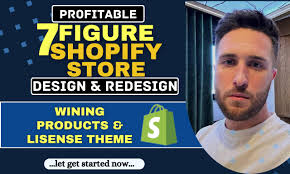 build 7 figure shopify dropshipping store, shopify store, shopify website