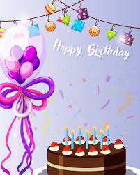 Carta Di Buon Compleanno Viola Buon Compleanno Compleanno Carta