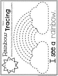 Rainbow Activities Planning Playtime Preschool Tracing Tracing Worksheets Preschool Weather Activities Preschool