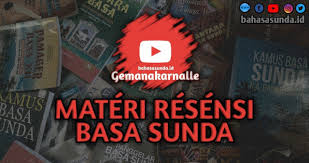 Akte, aspal, baki, ban, baud, bohlam, bulao, anduk, bak, balok, bangku, baskom, béngkél, buku 11. Materi Resensi Bahasa Sunda Bahasasunda Id