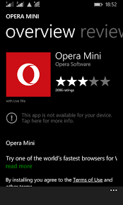 To download and install opera mini on your nokia lumia 610, there are two ways on how you can do it. Why Cant I Download Opera Mini Microsoft Community