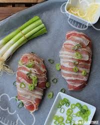 Gefullte Hahnchenbrust Im Speckmantel Essen Ohne Kohlenhydrate Rezept Rezepte Fleisch Gerichte Essen