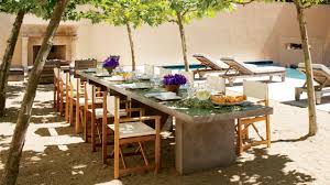 Modway sojourn small outdoor bar table in chocolate. The Best Outdoor Dining Tables For Every Space Epicurious