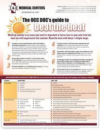 tips to beat the heat i o medical centers