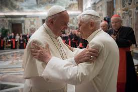 Image result for Photo of Pope benedict and Amoris Laetitia