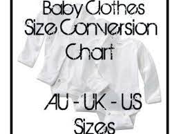 Convert Baby Clothes Size Chart American Australian Europe Hubpages