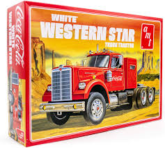 Antique golden metal medal merit prize w/ ribbon. Amazon Com Amt White Western Star Coca Cola Semi Tractor 1 25 Scale Semi Truck Model Kit Buildable Vintage Vehicle For Kids And Adults Automotive