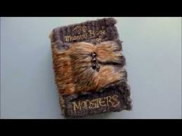Diy Harry Potter Monster Book Of Monsters Youtube Harry Potter Monster Book Harry Potter Valentines Harry Potter Props