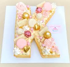 Bastian hämmerle führt die k+m harleyworld in die zukunft. Cupcakes Byhibz Letter K Cookie Cake With Rose Water Facebook