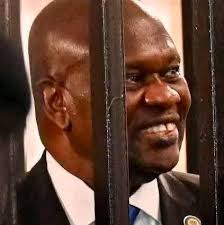 His eyes is telling the world that, thise nation one day one time will not  be describe by tribe and ethnicity but by nationalism