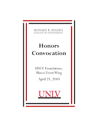 2009-2010 Engineering Honors Convocation