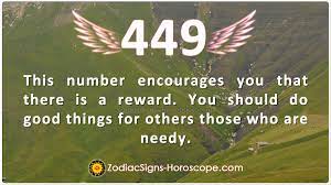 Angel Number 449 Encourages You That Reward For Good Deeds Zsh
